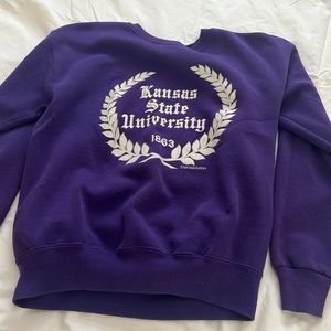 Vintage 1863 Kansas State University Crewneck